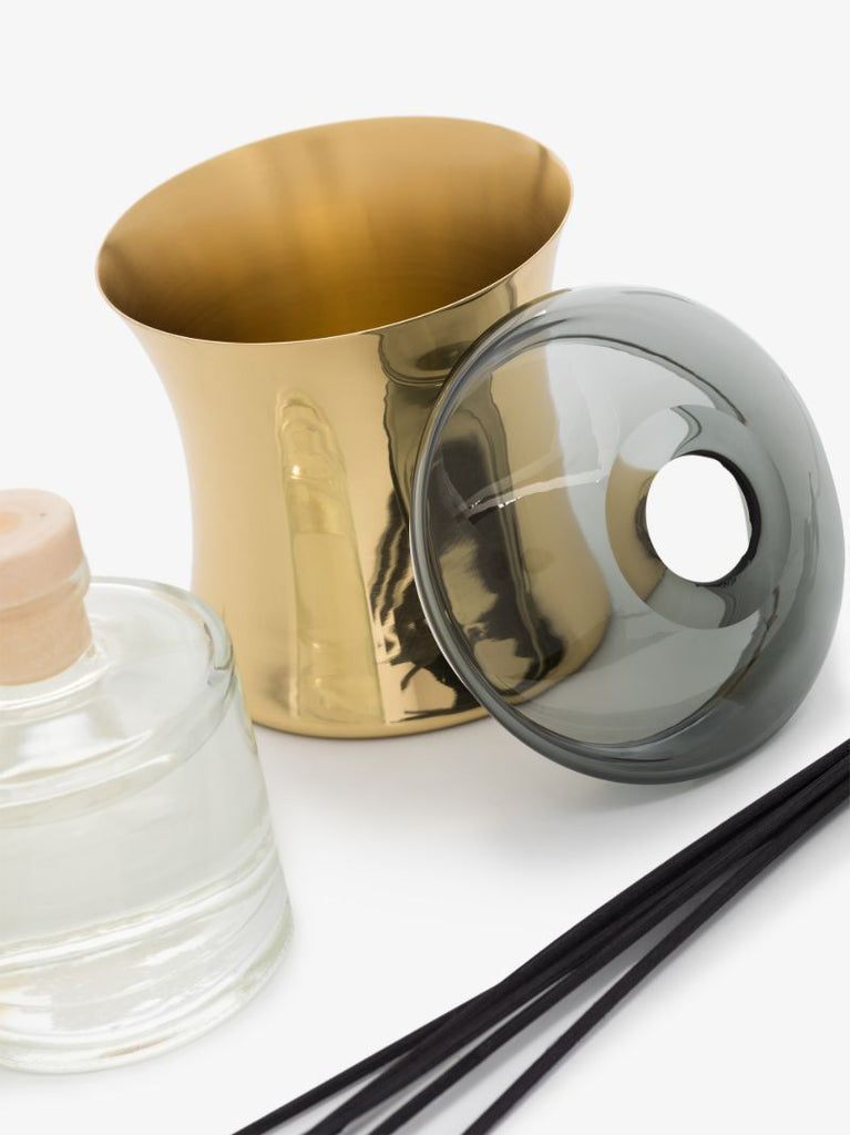 Gold Tone Orientalist Reed Diffuser