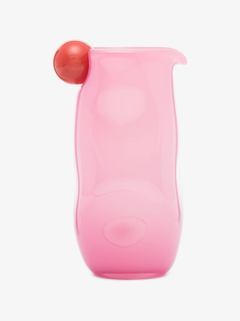 Pink Glass Jug