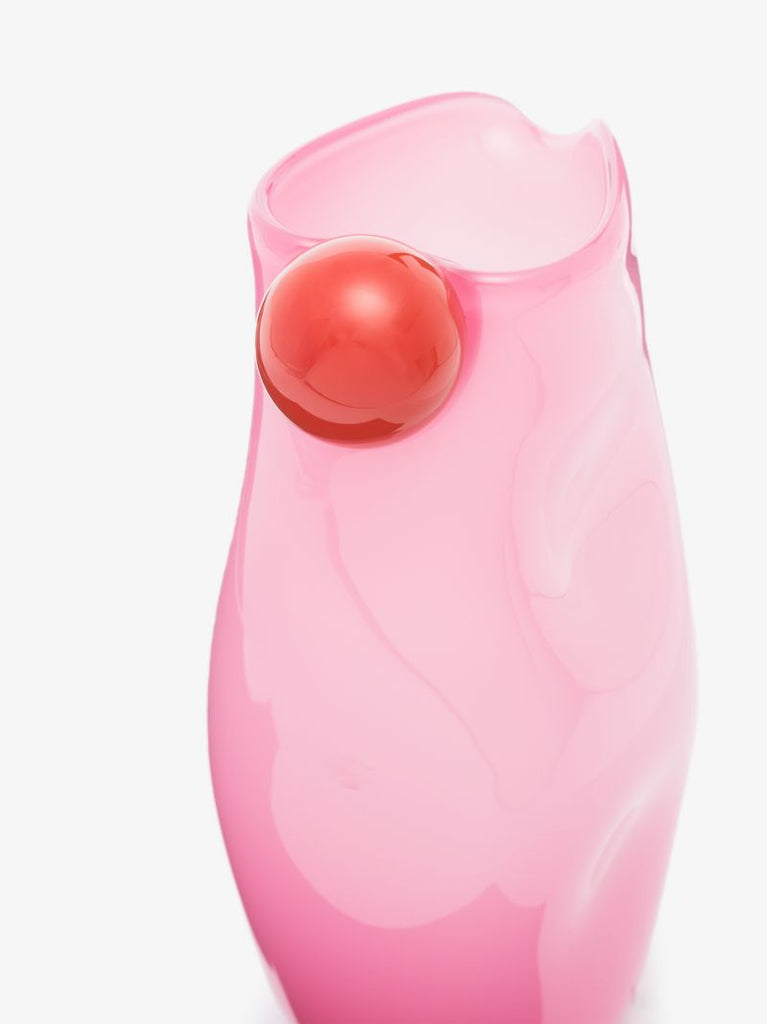 Pink Glass Jug