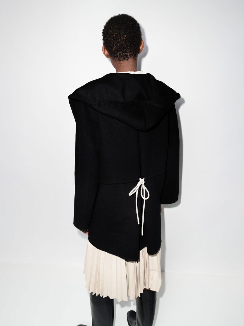 DoublÃ_x0083_Â© Wool Drawstring Jacket