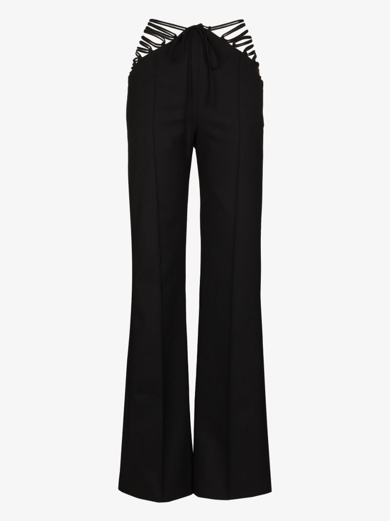 Lace-up Tailored Trousers