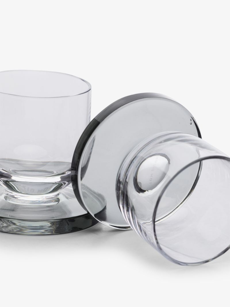Grey Puck Shot Glasses Set