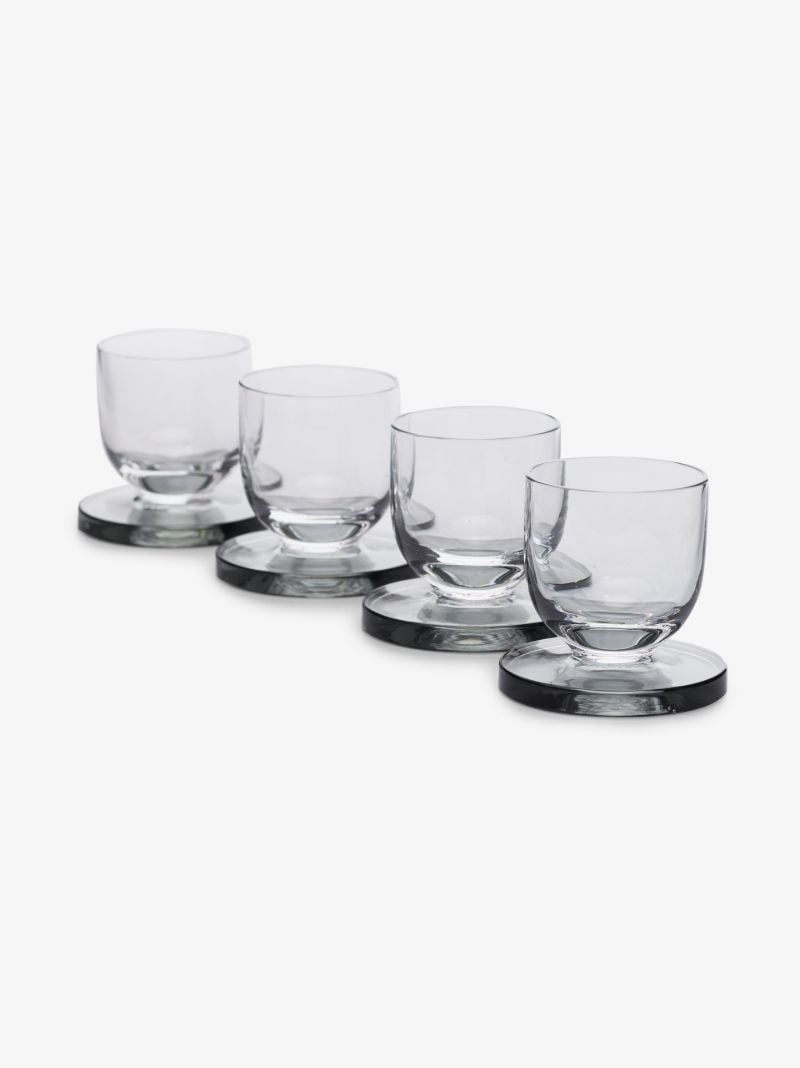 Grey Puck Shot Glasses Set