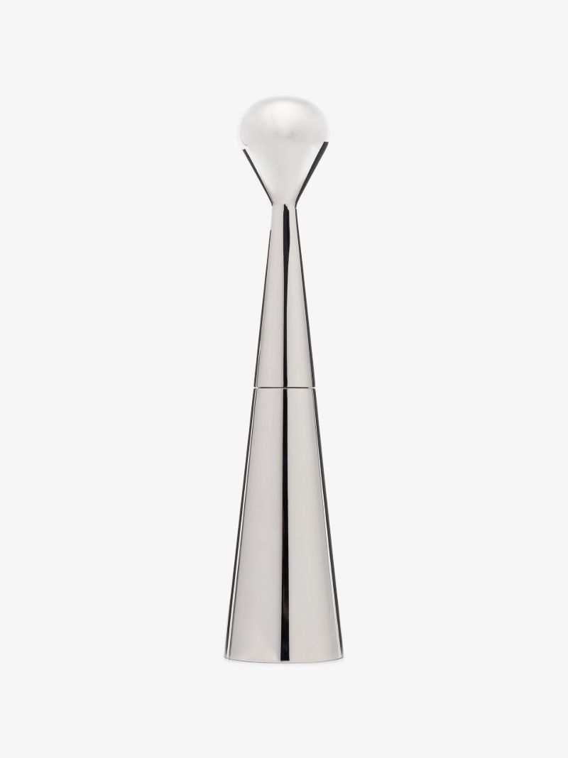 Silver Tone Mill Tall Grinder