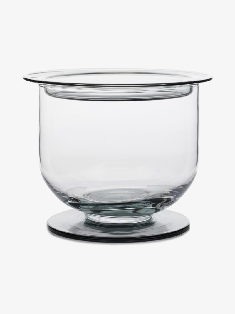 Grey Puck Ice Bucket
