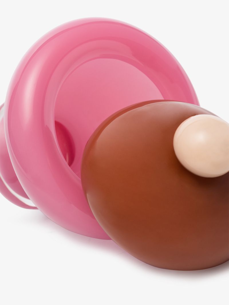 Pink and Neutral Bon Bon Sugar Bowl