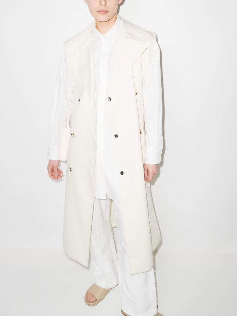 Dropped Shoulder Embroidered Cotton Shirt