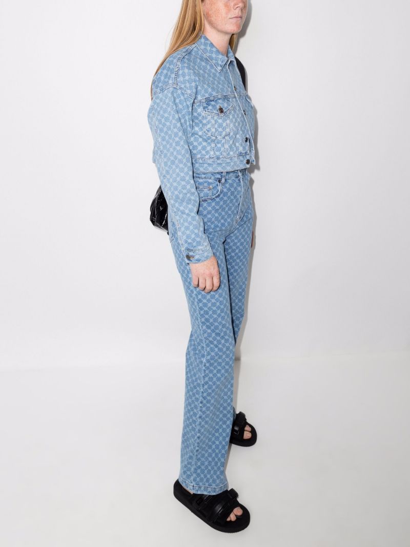 Mily Monogram Denim Jacket