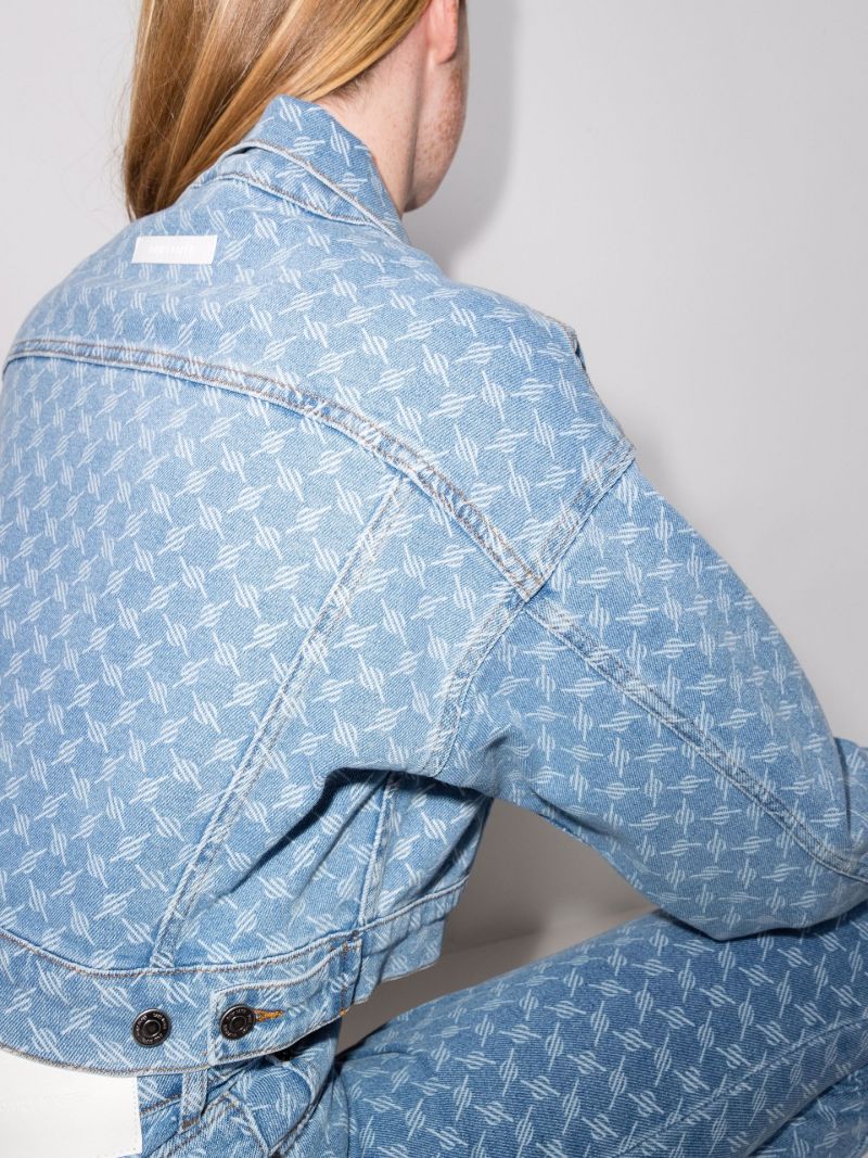 Mily Monogram Denim Jacket