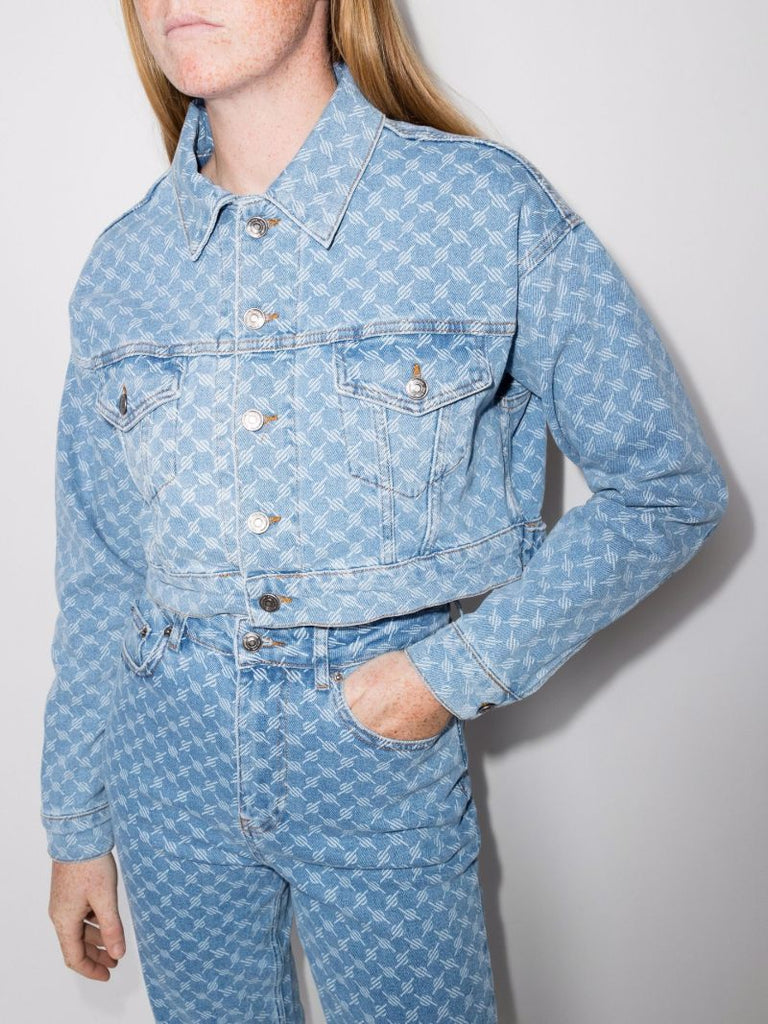 Mily Monogram Denim Jacket