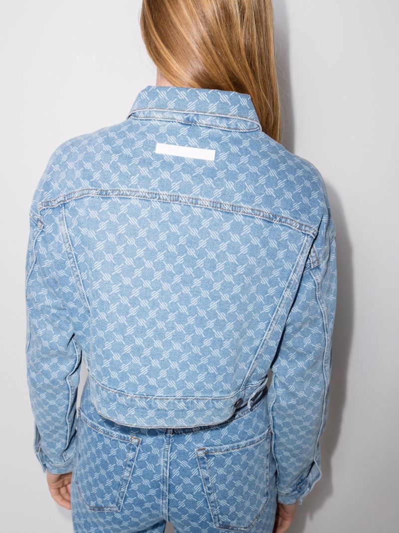 Mily Monogram Denim Jacket