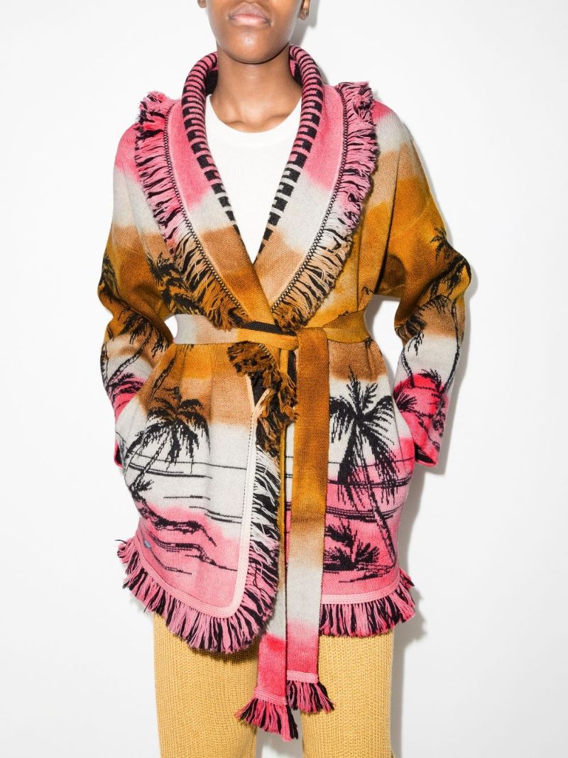 Paradise Island Icon Wool Jacquard Cardigan