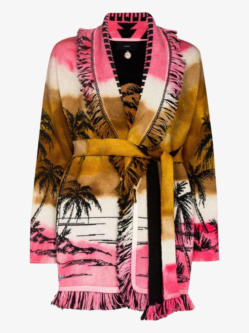 Paradise Island Icon Wool Jacquard Cardigan