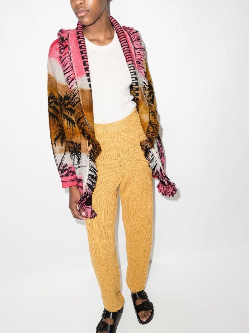 Paradise Island Icon Wool Jacquard Cardigan