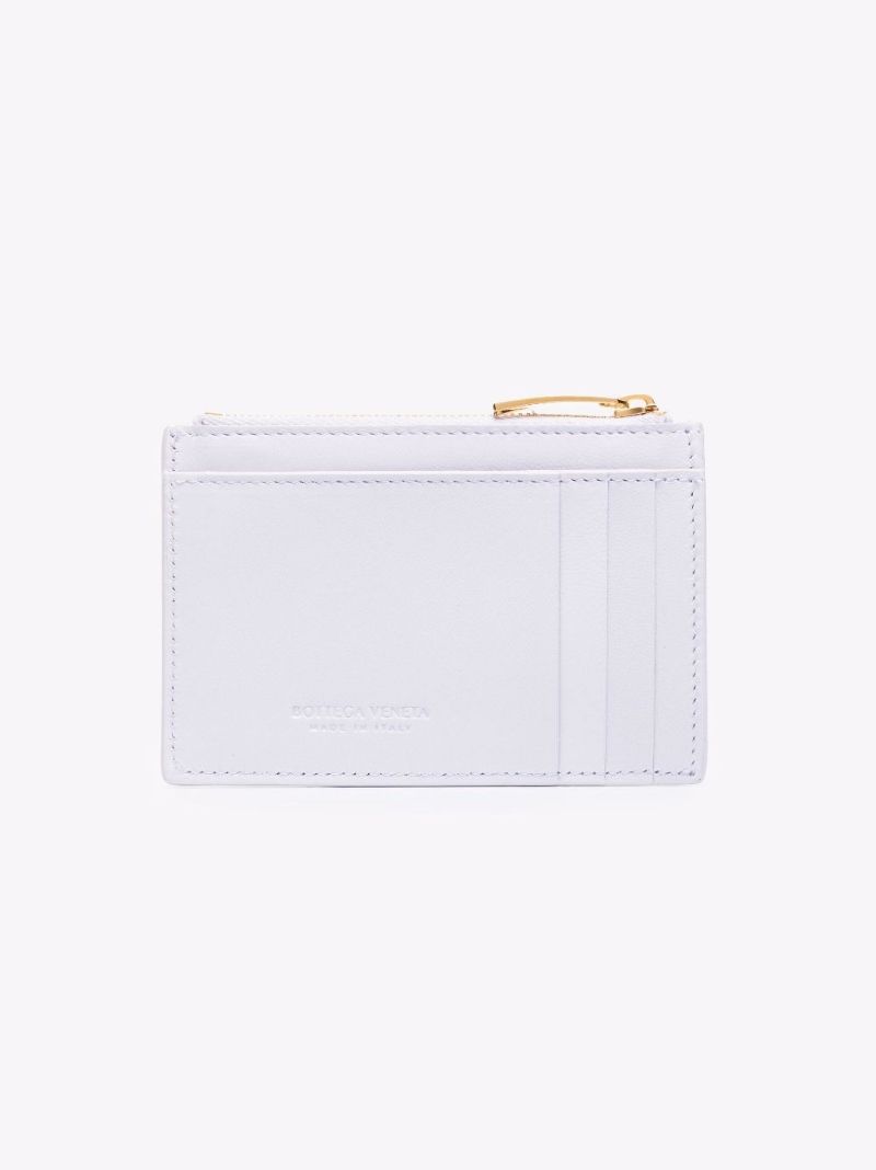 White Leather Card Holder