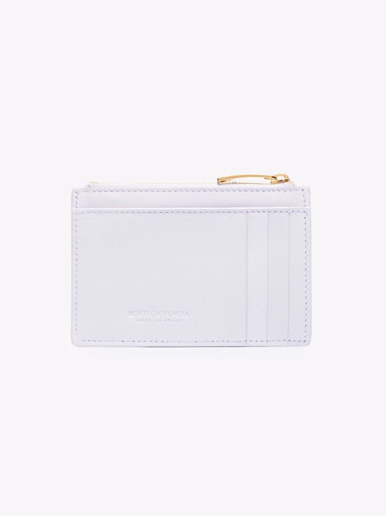 White Leather Card Holder
