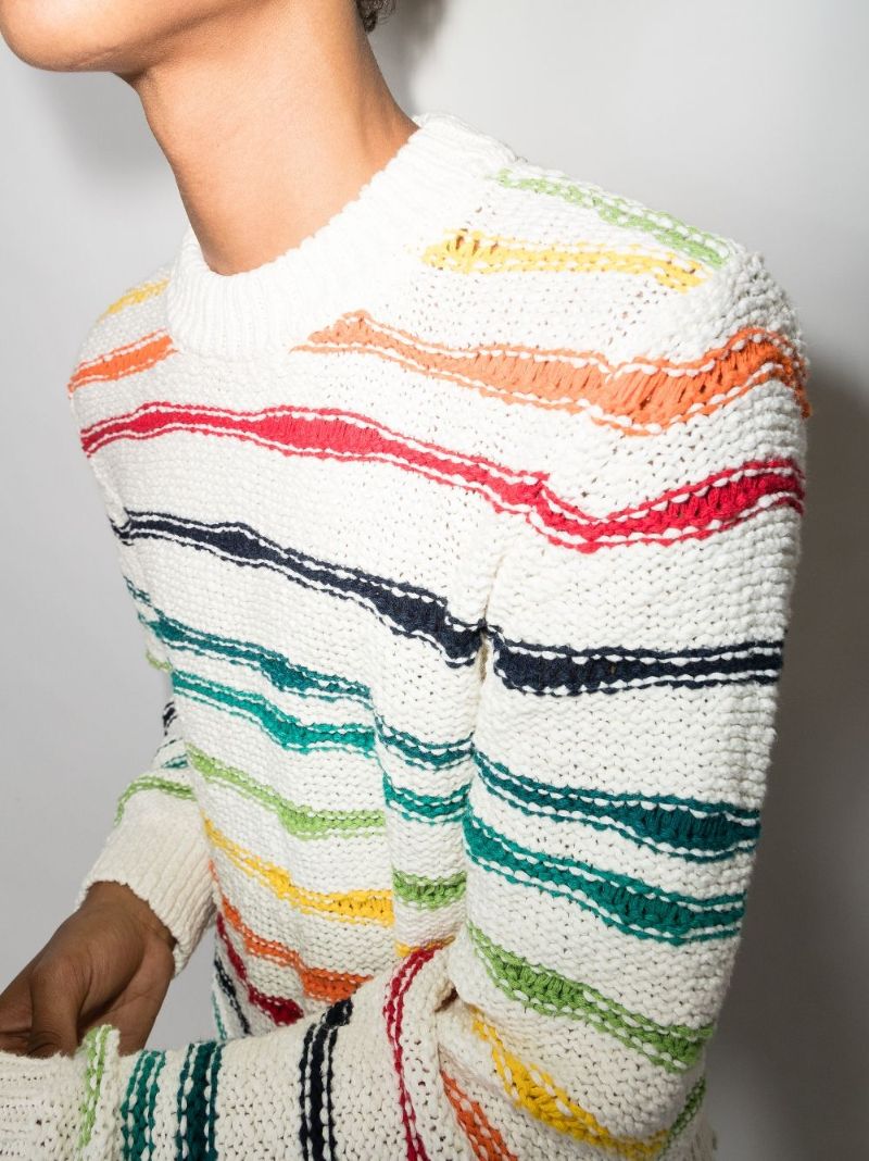 Island Wave Knitted Jumper