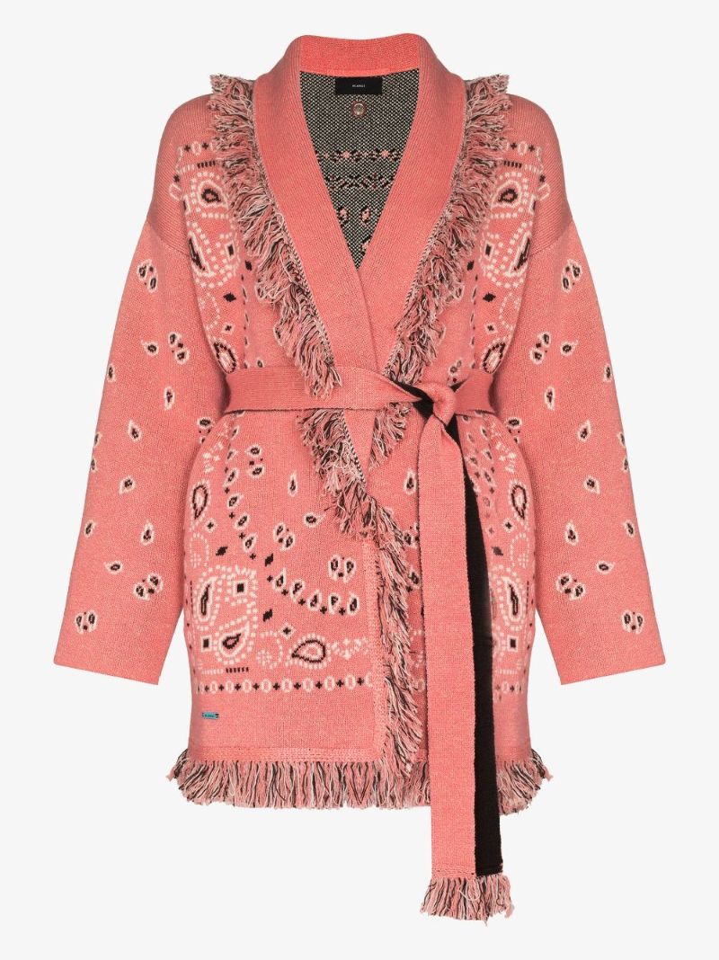 Bandana Icon Jacquard Cardigan