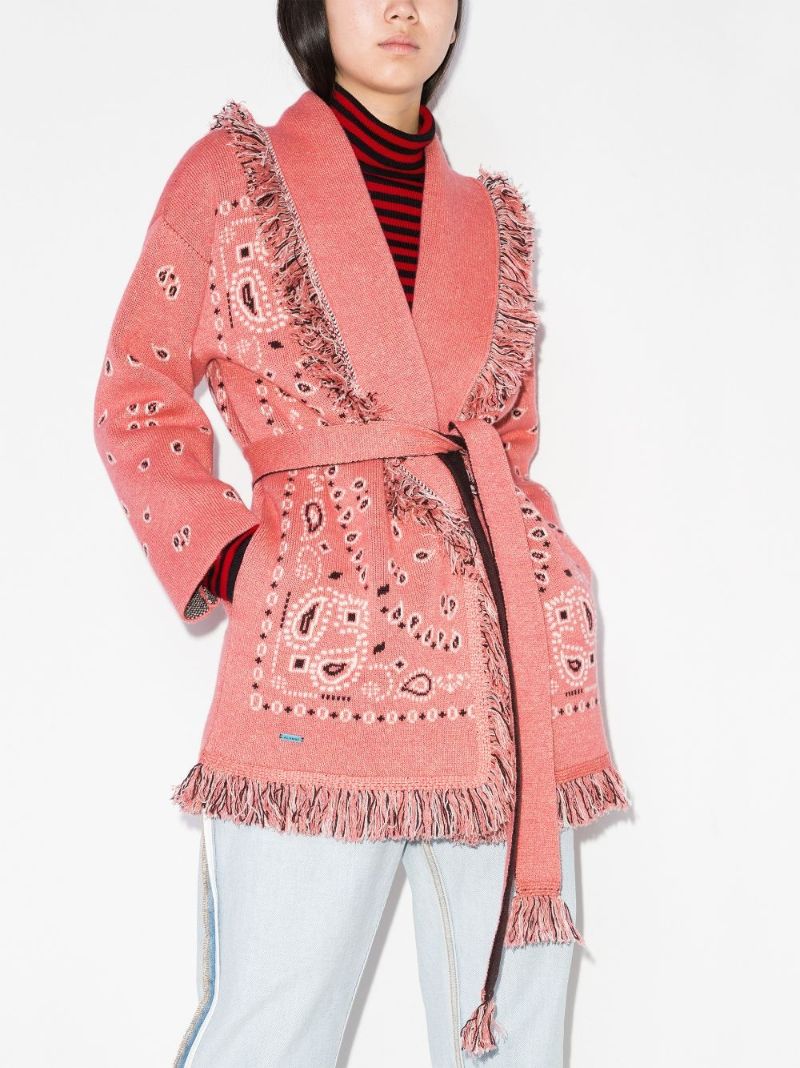 Bandana Icon Jacquard Cardigan