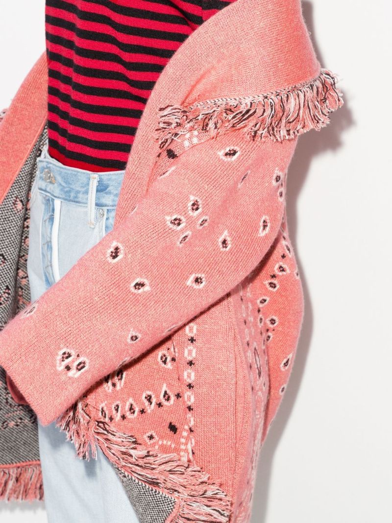 Bandana Icon Jacquard Cardigan