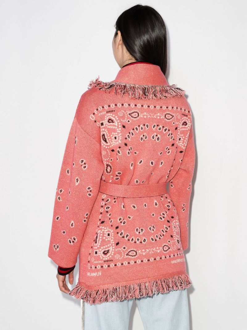 Bandana Icon Jacquard Cardigan