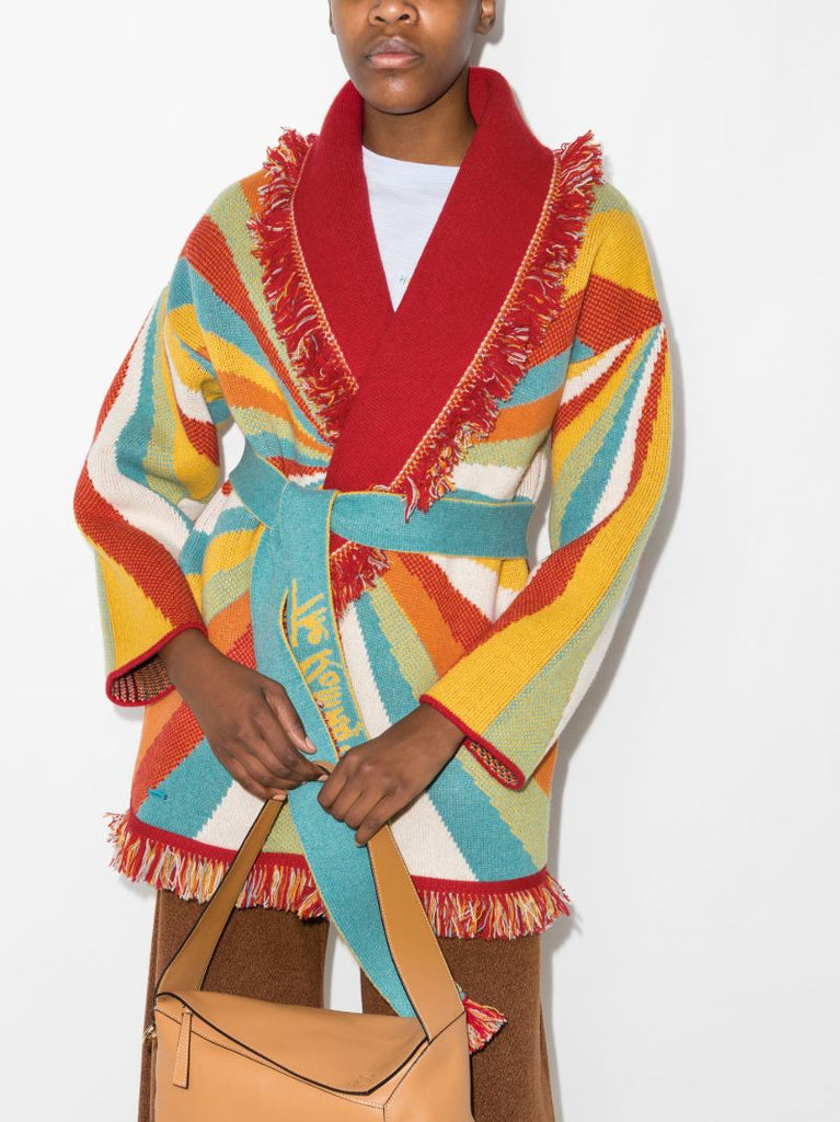 Psychedelic Rolling Stone Cardigan