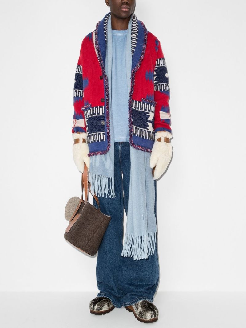 Icon Jacquard Cashmere Cardigan