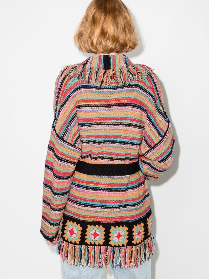 Take It Easy Icon Striped Cardigan
