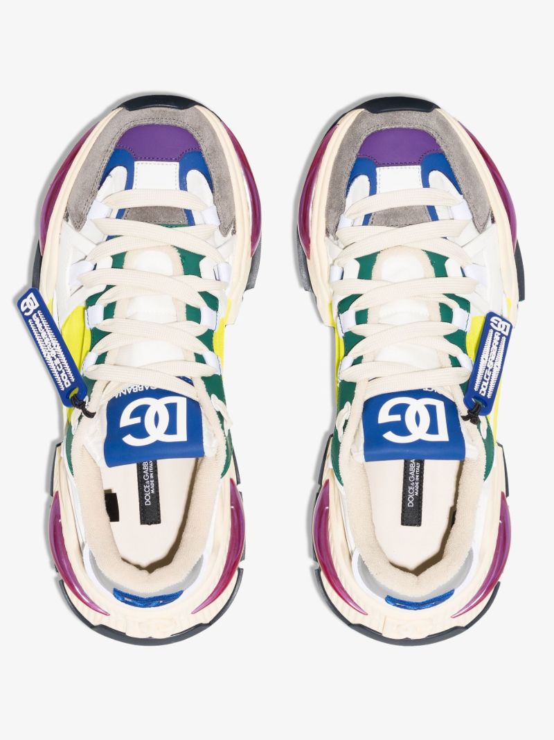 White Air Master Low Top Leather Sneakers