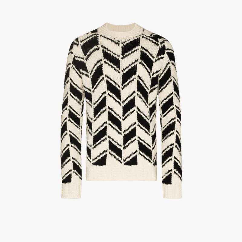 Zigzag Intarsia Sweater
