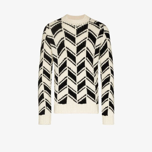 Zigzag Intarsia Sweater
