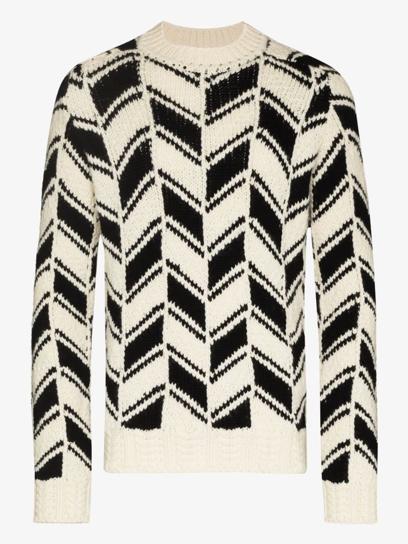 Zigzag Intarsia Sweater