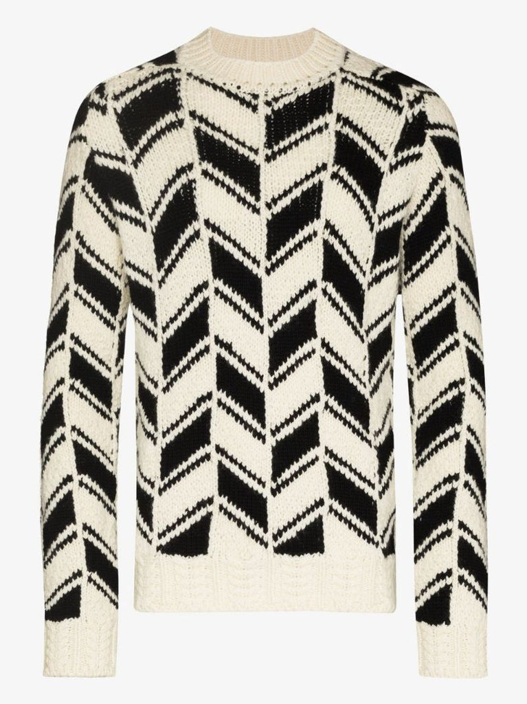 Zigzag Intarsia Sweater