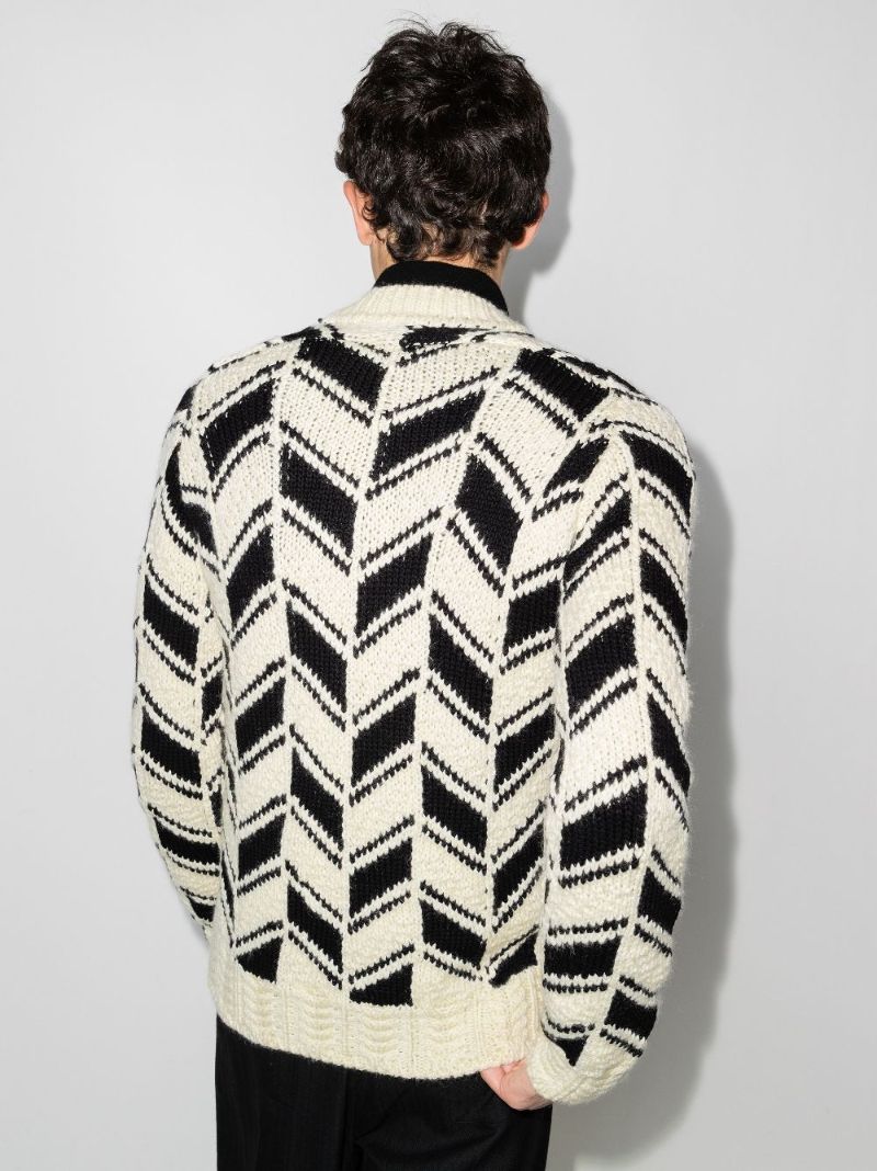 Zigzag Intarsia Sweater