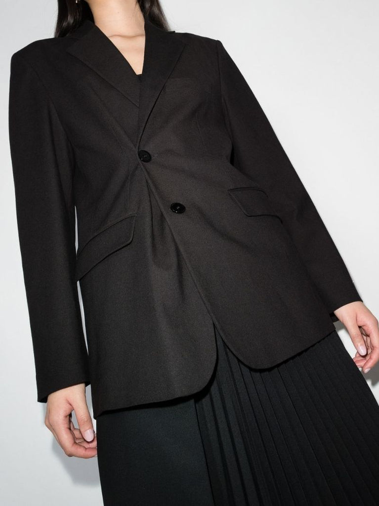 Crossover Single-breasted Blazer