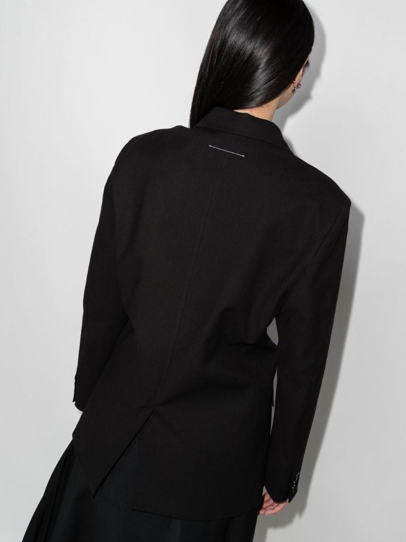 Crossover Single-breasted Blazer