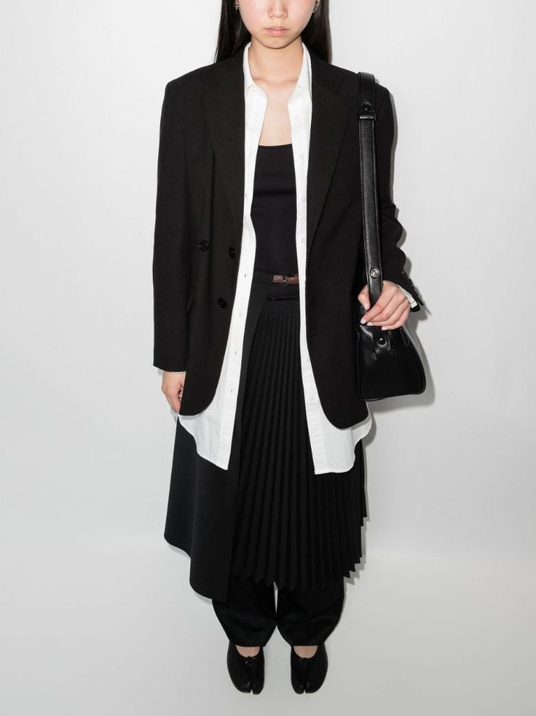 Crossover Single-breasted Blazer