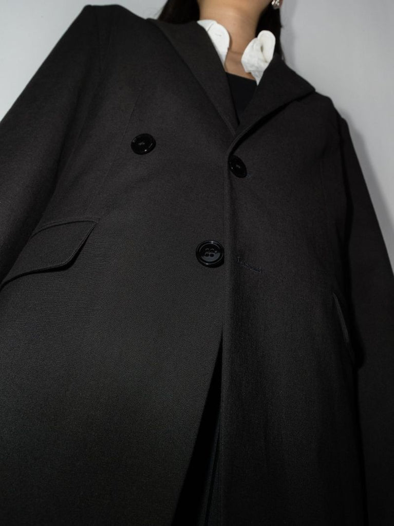 Crossover Single-breasted Blazer