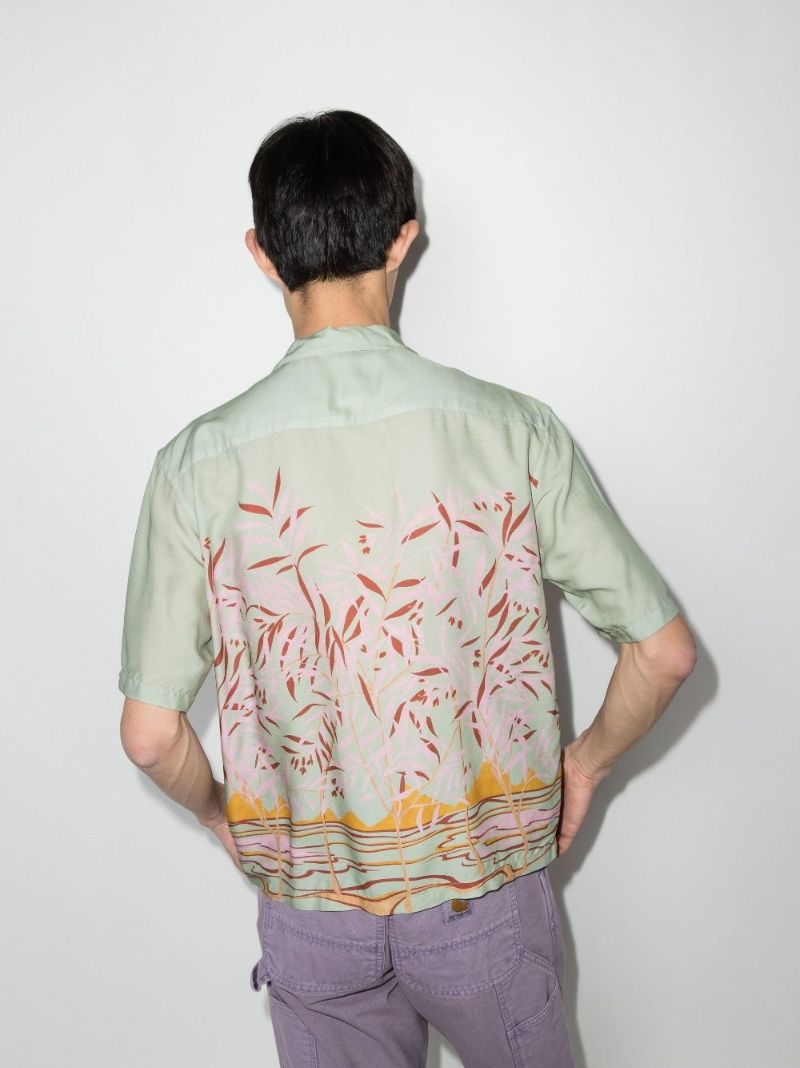 Lagoon Print Short Sleeve Shirt