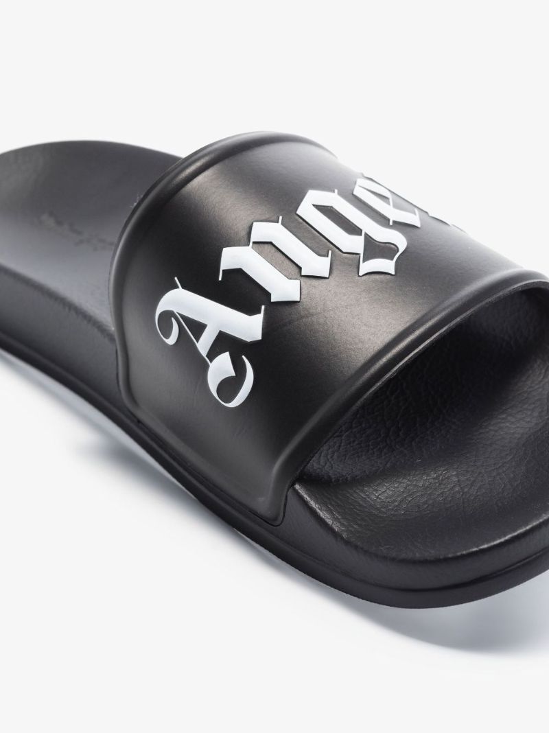 Black Logo Rubber Soles