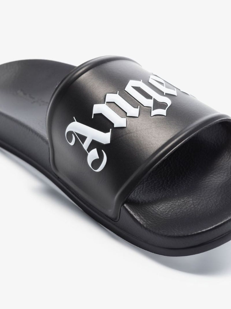 Black Logo Rubber Soles
