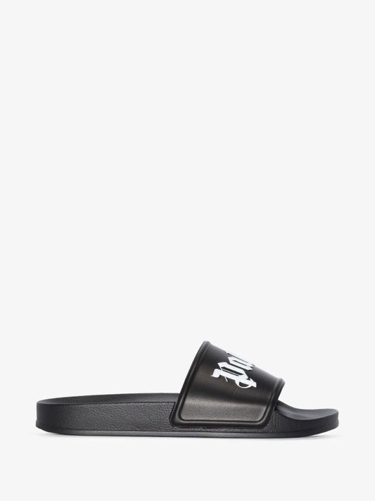 Black Logo Rubber Soles