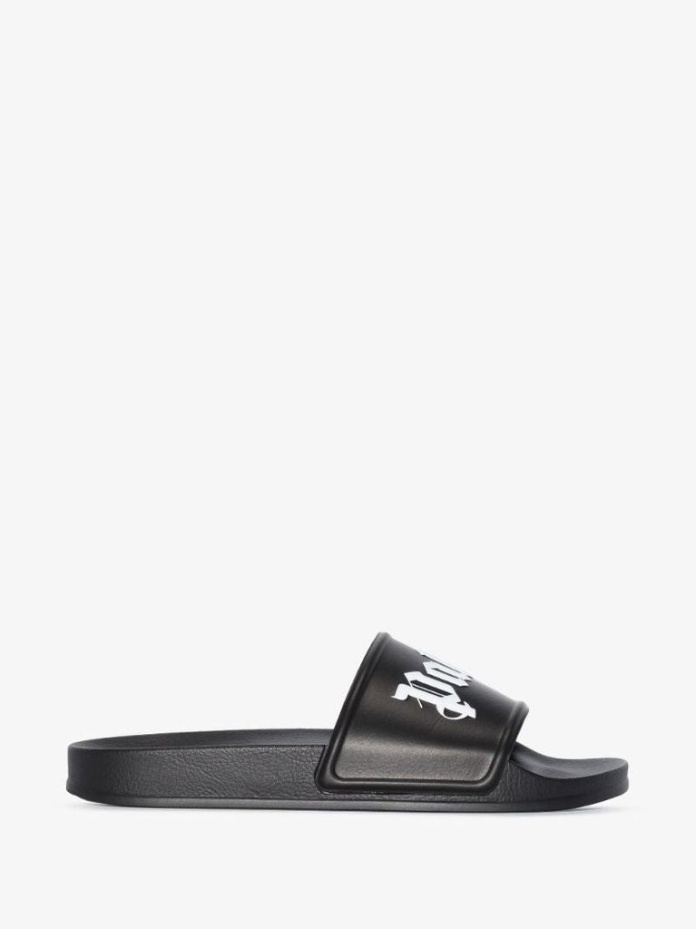 Black Logo Rubber Soles