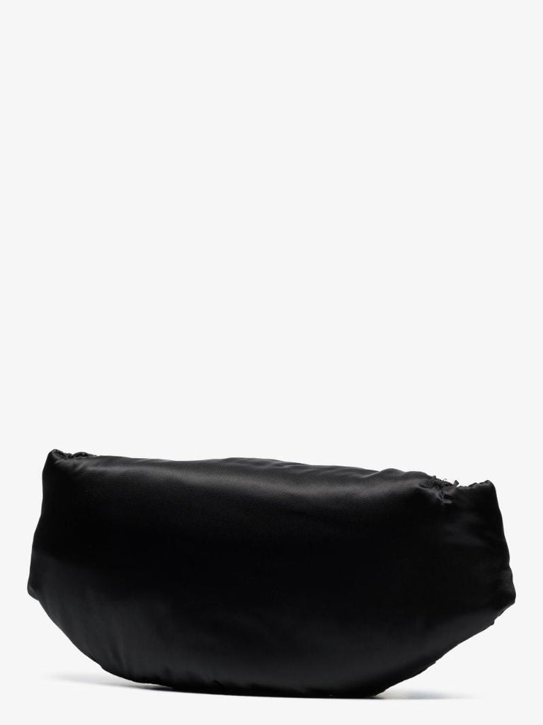 Black Logo Print Cross Body Bag