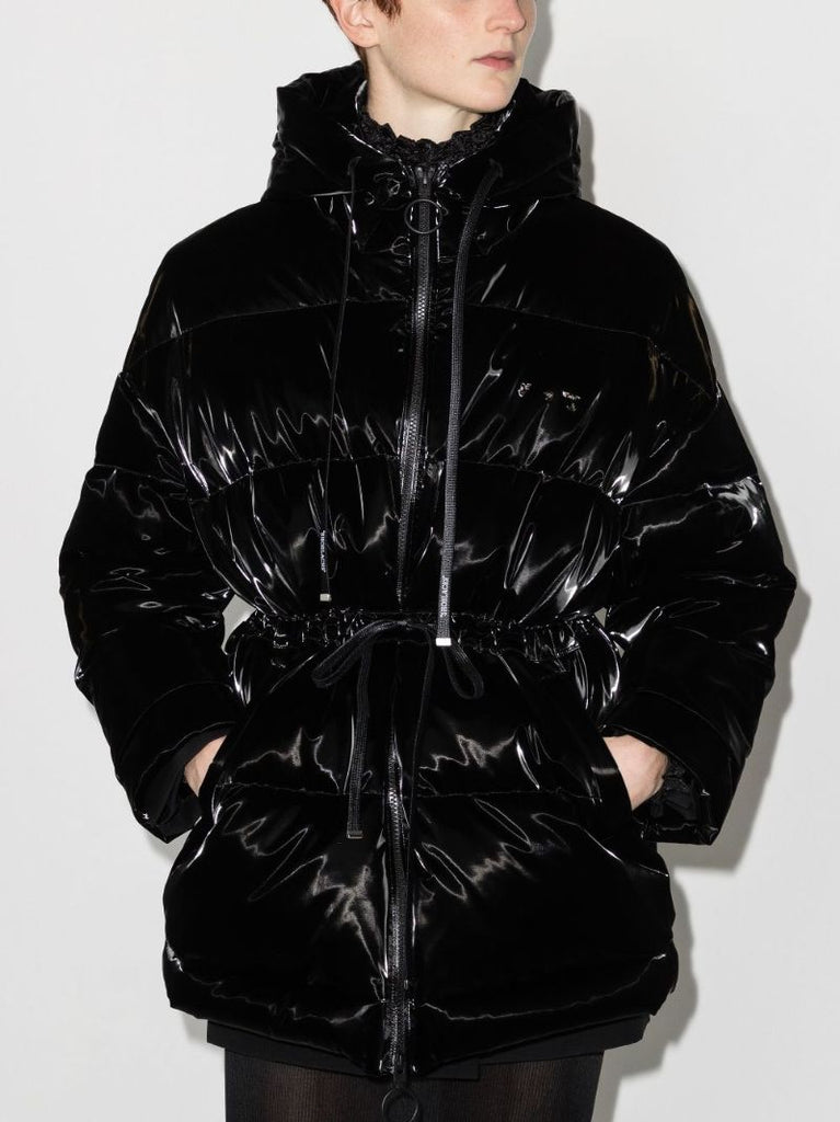 Velvet Puffer Jacket