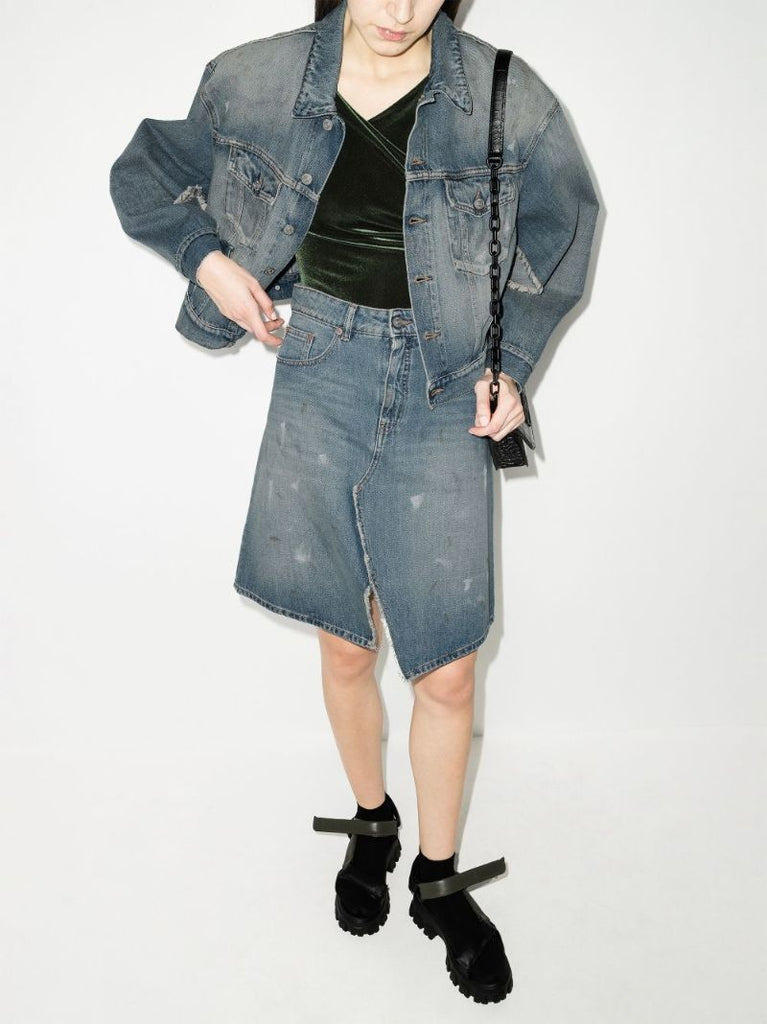 Cropped Denim Jacket