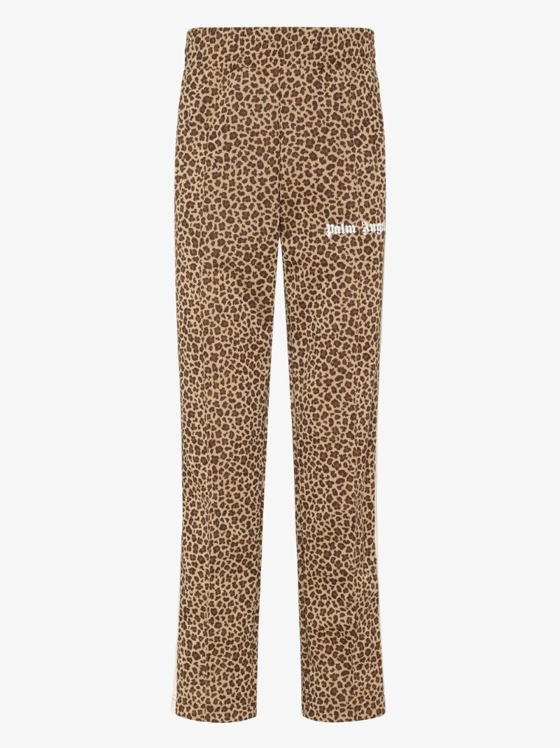Logo Leopard Jacquard Track Pants