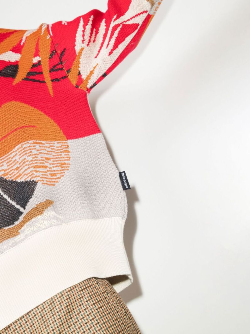 Hawaii Intarsia Sweater