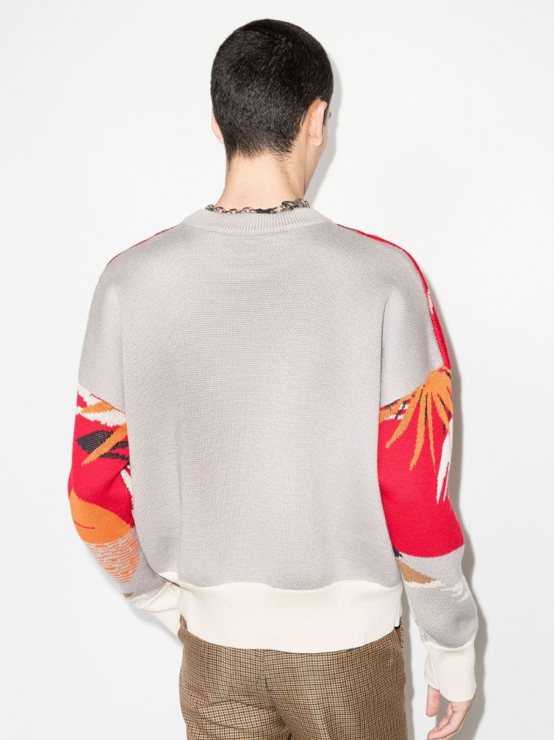 Hawaii Intarsia Sweater