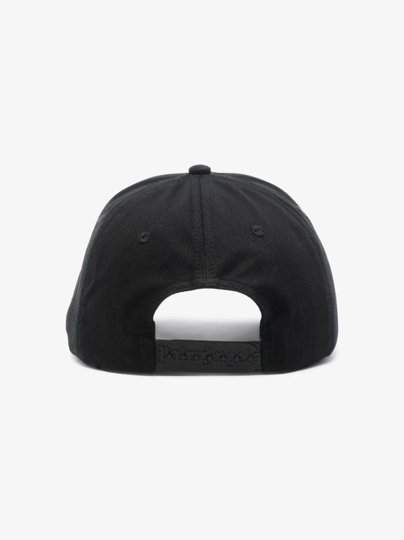 Black Teddy Bear Logo Baseball Cap